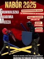 Ruszył nabór do Grunwaldzkiej Akademii Miecza (GAM)