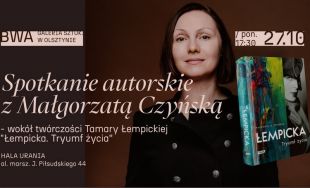 BWA zaprasza na spotkanie z Małgorzatą Czyńską