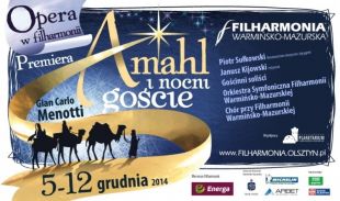 Operę „Amahl i nocni goście” w grudniu wystawi Filharmonia Warmińsko-Mazurska