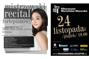Koreańska pianistka Yeon-Min Park wystąpi w olsztyńskiej filharmonii