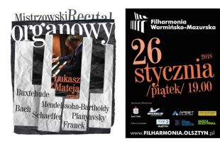 Mistrzowski Recital Organowy w piątek w olsztyńskiej filharmonii