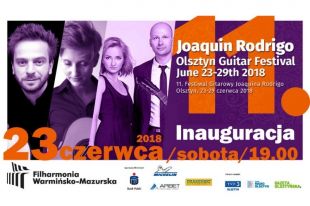 W sobotę w Olsztynie startuje 11. Festiwal Gitarowy Joaquina Rodrigo