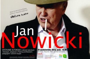 Jan Nowicki będzie gościł w Kamienicy Naujacka MOK