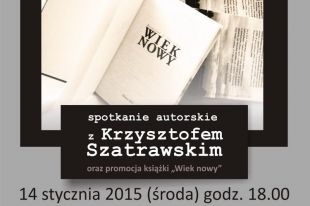 Spotkanie z Krzysztofem Szatrawskim i wystawa Bernardy Olizarowicz-Rybickiej już jutro w MOK