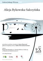 MBP zaprasza na wernisaż poezji Alicji Bykowskiej-Salczyńskiej   