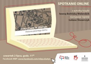 MBP zaprasza na spotkanie online z Iwoną Bolińską-Walendzik
