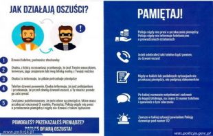 Policja ostrzega: oszuści okradają mieszkańców regionu metodami „na policjanta” i „pracownika banku”