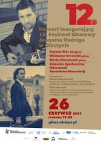 Filharmonia zaprasza na koncert inaugurujący XII Festiwal Gitarowy Joaquína Rodrigo w Olsztynie
