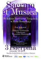 Olsztyńscy filharmonicy zagrają koncert w hołdzie Prymasowi Tysiąclecia w roku beatyfikacji 