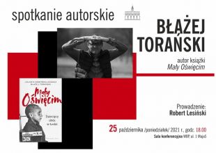 WBP zaprasza na spotkanie z Błażejem Torańskim