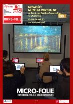 Micro-Folie w Olsztynie. Wirtualne muzeum sztuki i kultury francuskiej gości w CPF