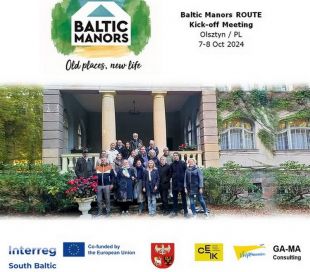 CEiIK wśród instytucji tworzących Europejski Szlak Dworów Bałtyckich