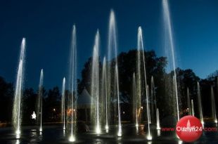 Nowa olsztyńska fontanna przeszła pomyślnie generalną próbę uruchomienia