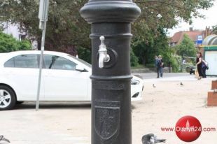 Kurtyny wodne znowu stanęły na ulicach Olsztyna