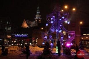 Olsztyn zaświecił najpiękniej na Warmii i Mazurach