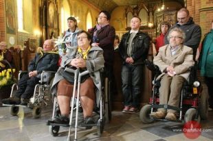 Niepełnosprawni pielgrzymowali do Gietrzwałdu