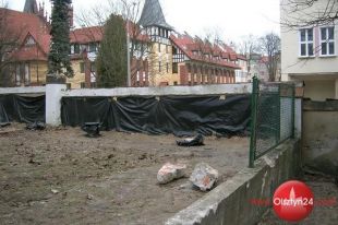 Ruszył remont muru przy Urzędzie Wojewódzkim