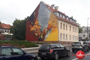 Nowy mural pojawił się w tkance miejskiej Olsztyna