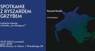 BWA zaprasza na spotkanie z Ryszardem Grzybem