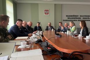 Wojewoda zwołał sztab kryzysowy w sprawie masowego zatrucia pograniczników w CSSG w Kętrzynie