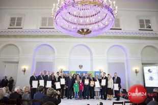 Powiat Olsztyński wyróżniony przez Parę Prezydencką