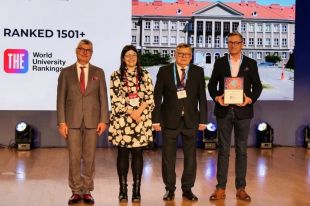 UWM wśród uczelni nagrodzonych za obecność w rankingu THE WUR 2026