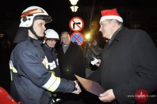 Mikołajkowy prezent dla OSP Olsztynek
