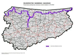 Olsztyn również na trasie rowerowej
