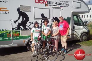 Rowerem przez Europę dla chorych dzieci