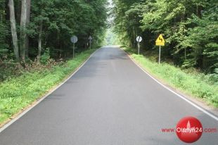 Kończy się remont drogi powiatowej do Bartąga