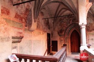 Muzeum  Warmii  i  Mazur pokazało odrestaurowane malowidła lidzbarskiego zamku