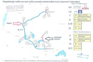 Objazdy na drogach powiatowych