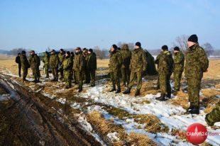 Kadra Straży Granicznej odprawiała się w Bezledach
