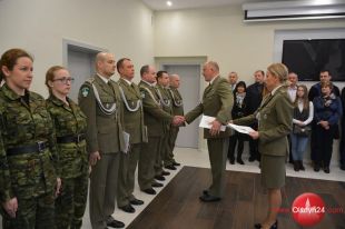 Ślubowanie i nominacje u strażników granicznych
