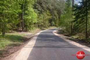 Bezpieczniej i wygodniej na powiatówce w gminie Barczewo