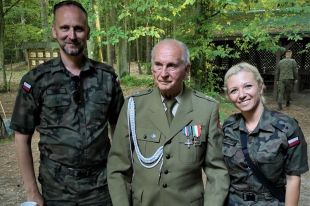Święto Wojska Polskiego z weteranem Armii Krajowej