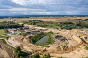 Budowa S5 na odcinku Ornowo–Wirwajdy przekroczyła półmetek