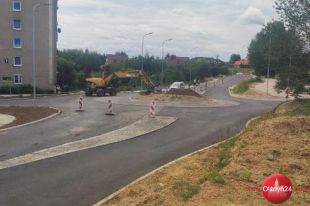 Rondo na Bartąskiej – bliski finał inwestycji