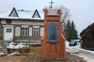 Nowe życie kapliczki w Nowym Kawkowie