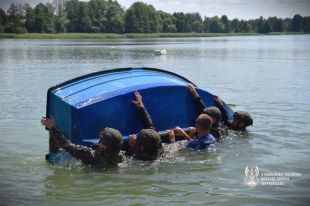 Wodne szkolenie warmińsko-mazurskich terytorialsów