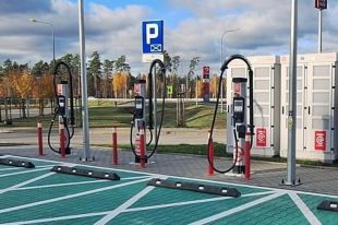 Hub szybkiego ładowania na MOP Olsztynek Południe