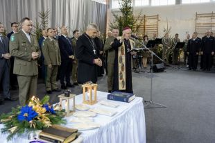 Służby mundurowe spotkały się w Kętrzynie na wigilii