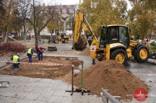 Na olsztyńskich placach praca wre