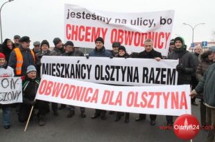 Jesteśmy na ulicy, bo chcemy obwodnicy!