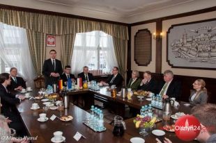 Goście z Niemiec w ratuszu