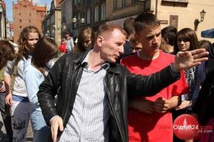 Olsztyńscy gimnazjaliści na scenie OTL