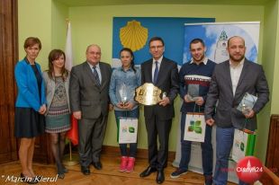Mistrzyni MMA gościem prezydenta Olsztyna