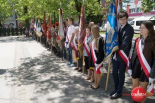 W Olsztynie upamiętniono 70. rocznicę wyzwolenia niemieckich nazistowskich obozów koncentracyjnych