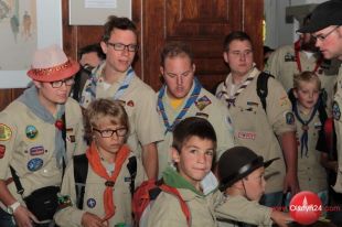 Harcerze z Offenburga odwiedzili Olsztyn