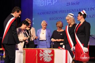 Pielęgniarki z Warmii i Mazur świętowały jubileusz 25-lecia swojego samorządu